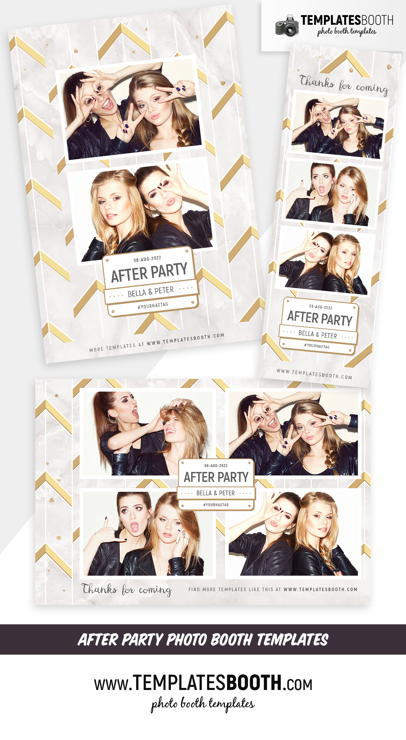 After Party Photo Booth Template