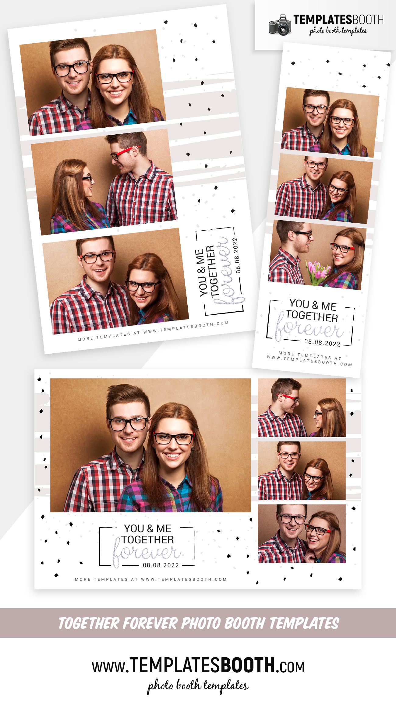 Together Forever Photo Booth Template