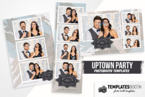 Uptown Party Photo Booth Template