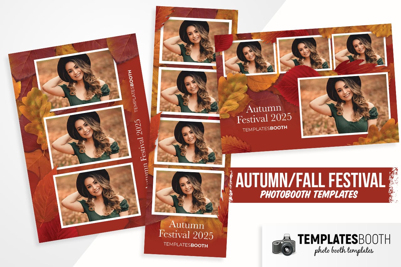 Autumn/Fall Photo Booth Template
