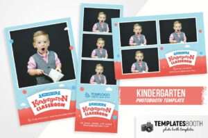 Kindergarten Photo Booth Template
