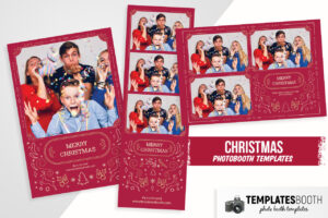 Christmas Photo Booth Template