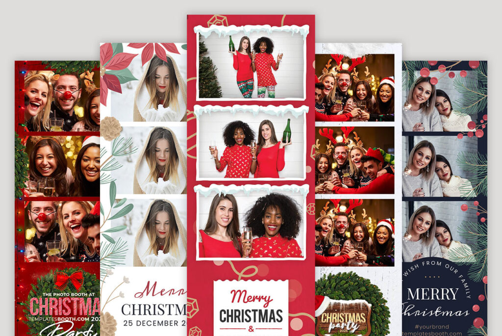 Christmas Photo Booth Templates