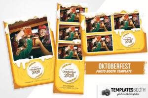 Frothy Beer Oktoberfest Photo Booth Template - PSD, PNG & DSLR Booth