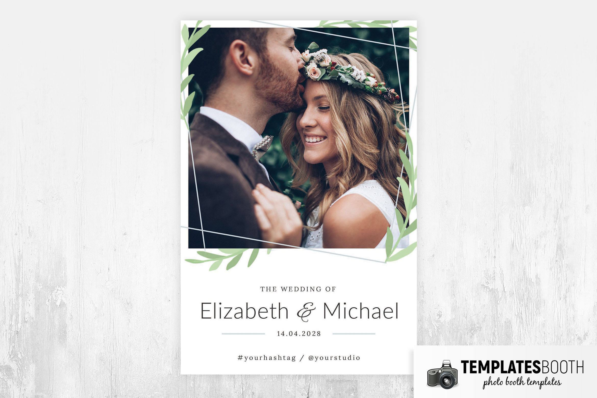 Simple Minimal Photo Booth Template
