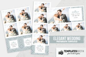 Free Elegant Wedding Photo Booth Template