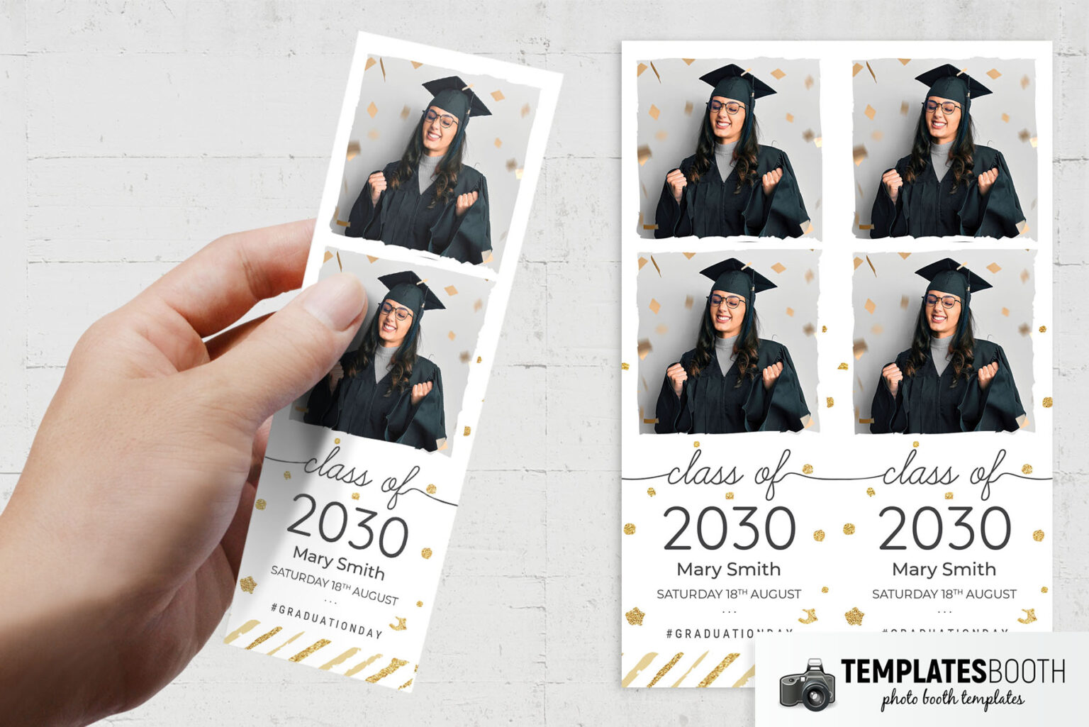 Free Graduation Photo Booth Template - TemplatesBooth