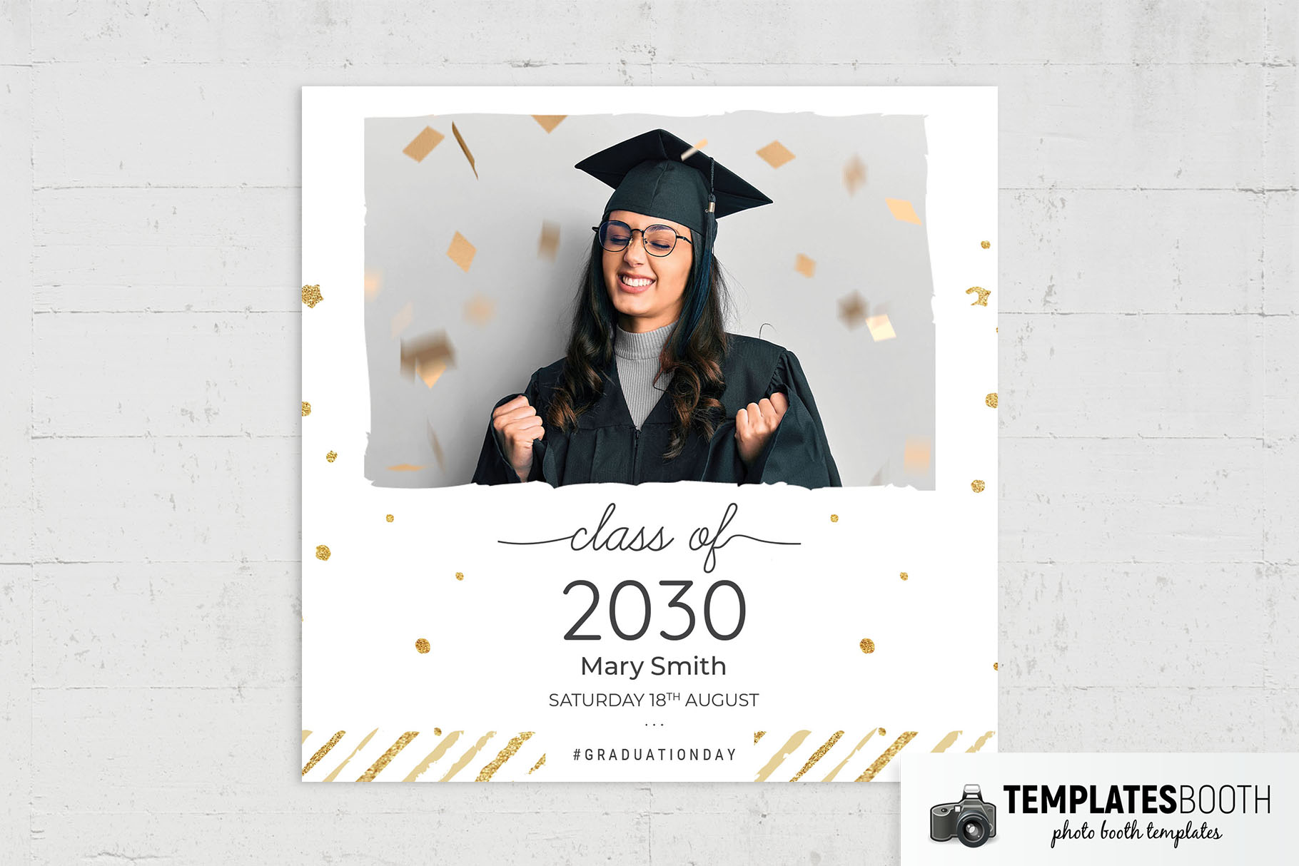 Free Graduation Photo Booth Template