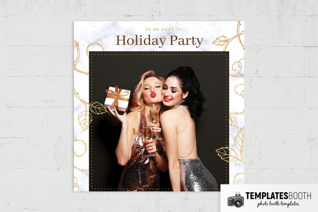 Holiday Party Photo Booth Printables