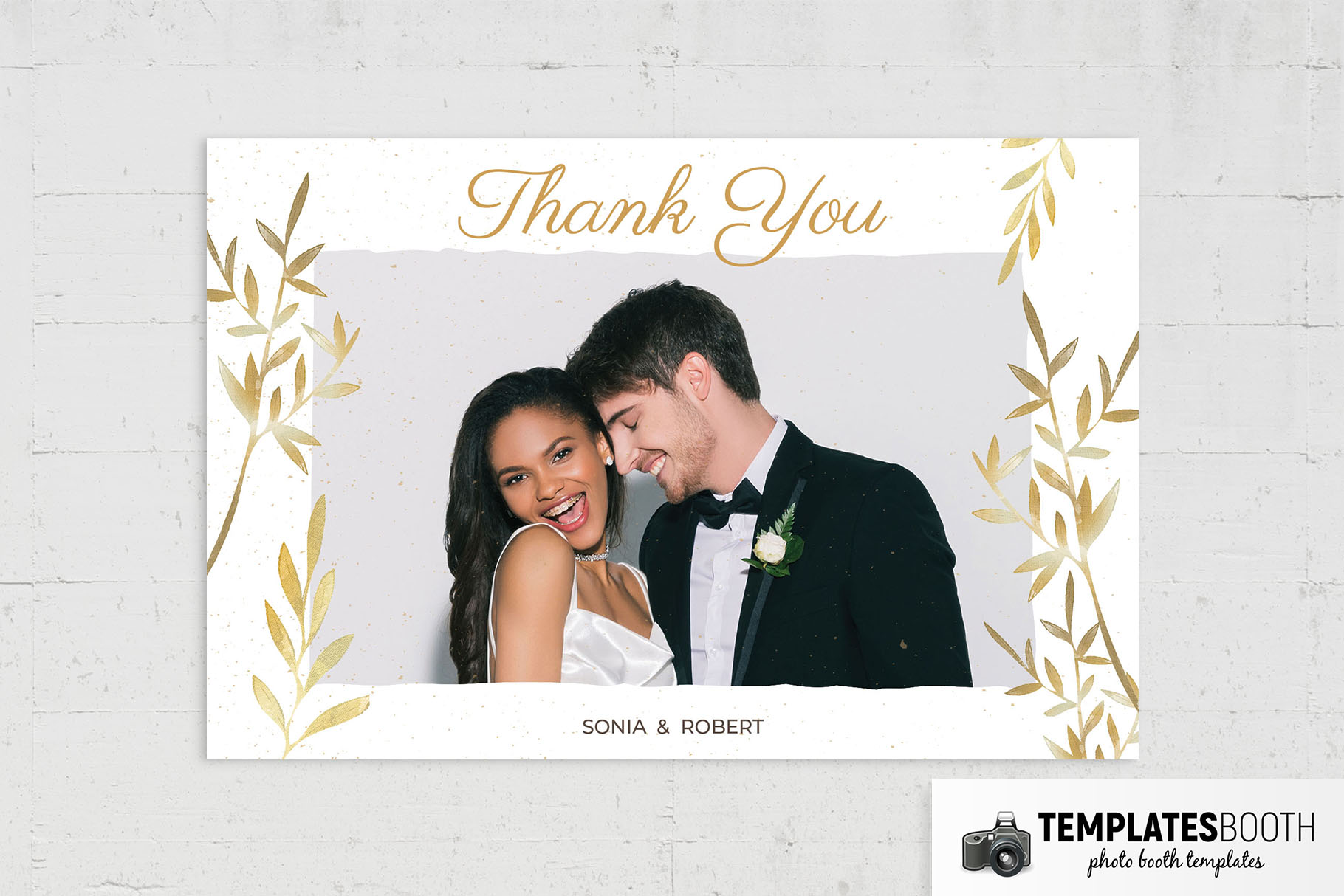 Free Wedding Photo Booth Template