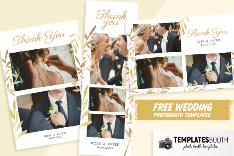 Free Wedding Photo Booth Template TemplatesBooth