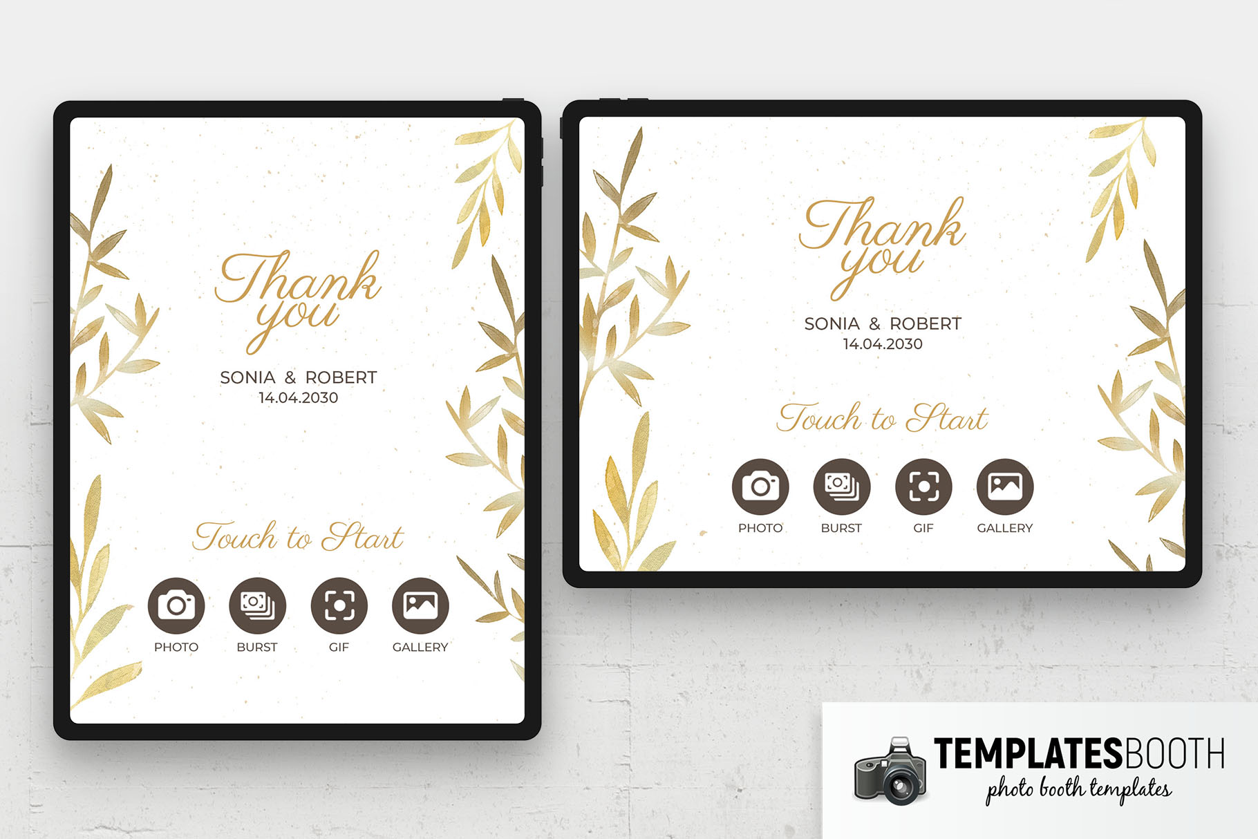 Free Wedding Photo Booth Welcome Screen