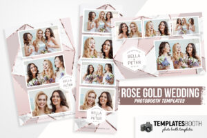 Rose Gold Photo Booth Template