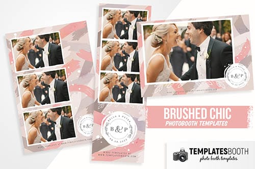 Modèle de Cabine Photo Chic brossé