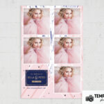Pink & Blue Marble Photo Booth Template – Preview 4