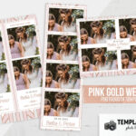 Pink Gold Photo Booth Template