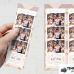 Purple & Gold Photo Booth Template