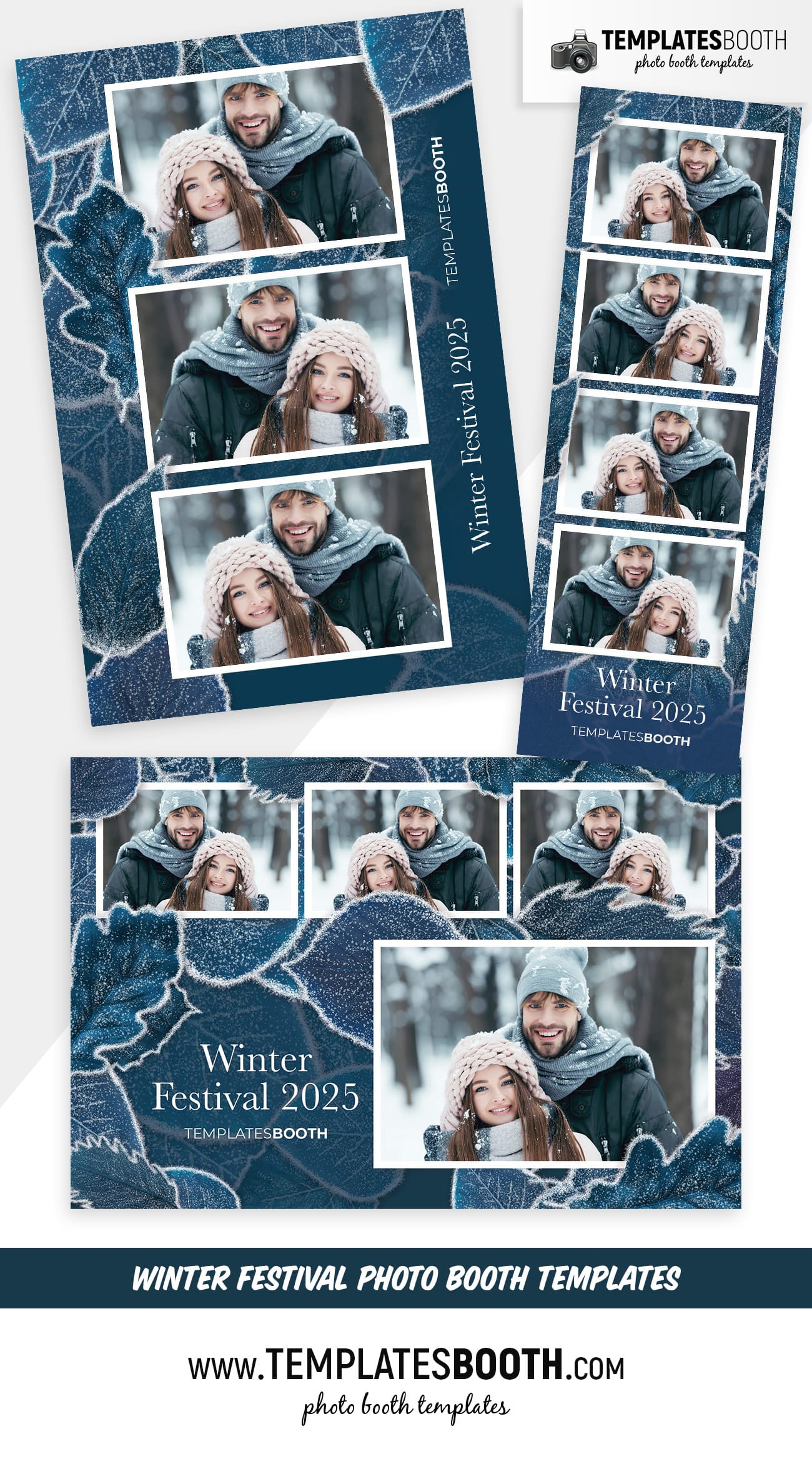 Winter Festival Photo Booth Template