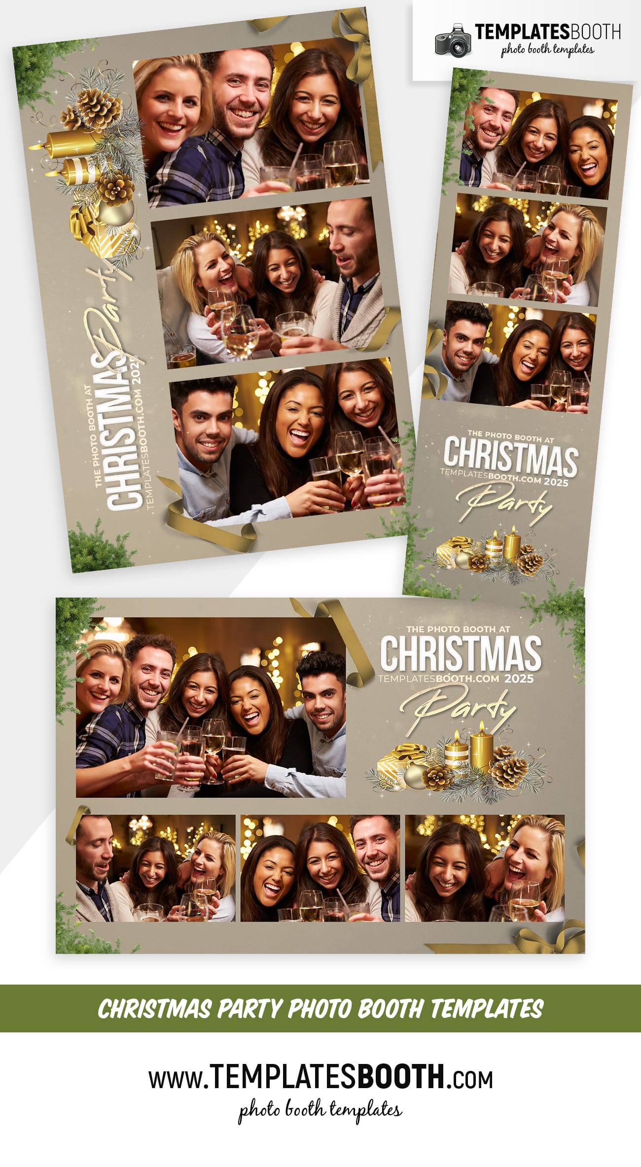 Christmas Photo Booth Template TemplatesBooth