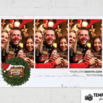 Modèle de Noël festif pour photobooth – Aperçu 3