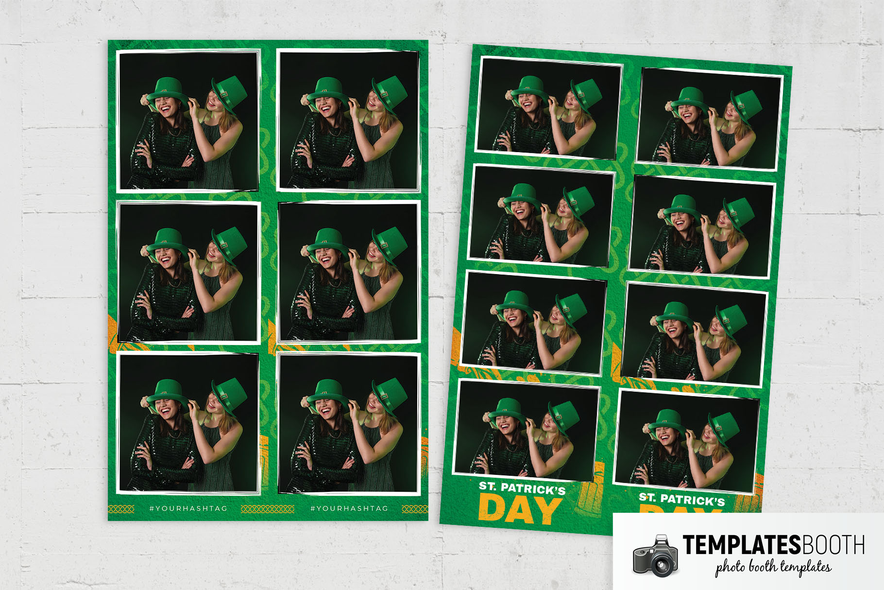 St. Patrick’s Day Photo Booth Template