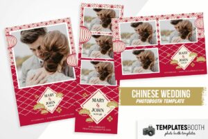 Chinese Wedding Photo Booth Template