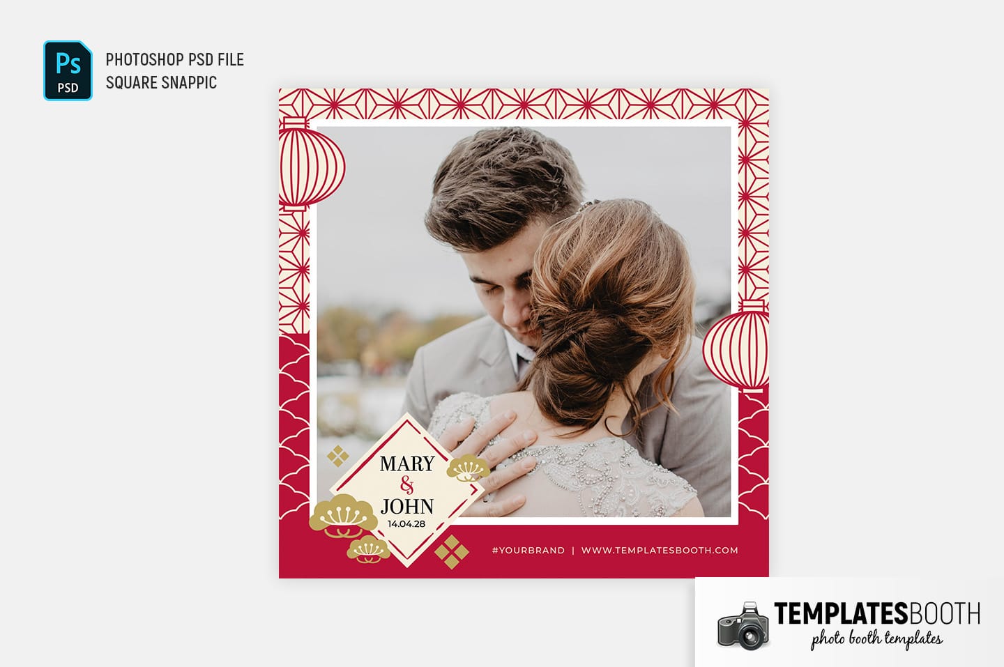 Chinese Wedding Photo Booth Template (Snappic)