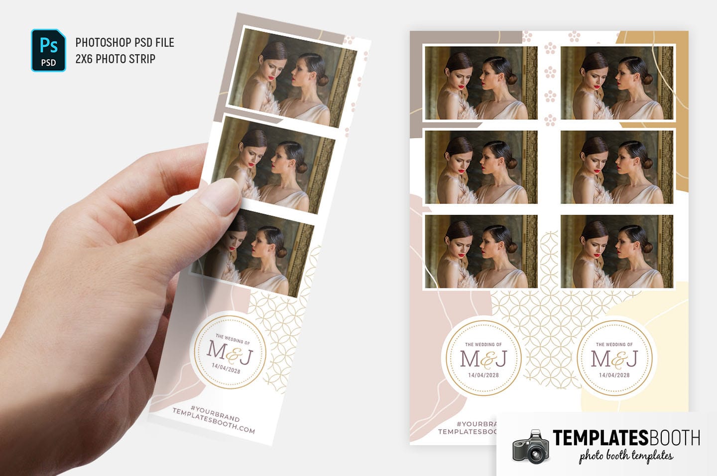 Fashionista Photo Booth Template