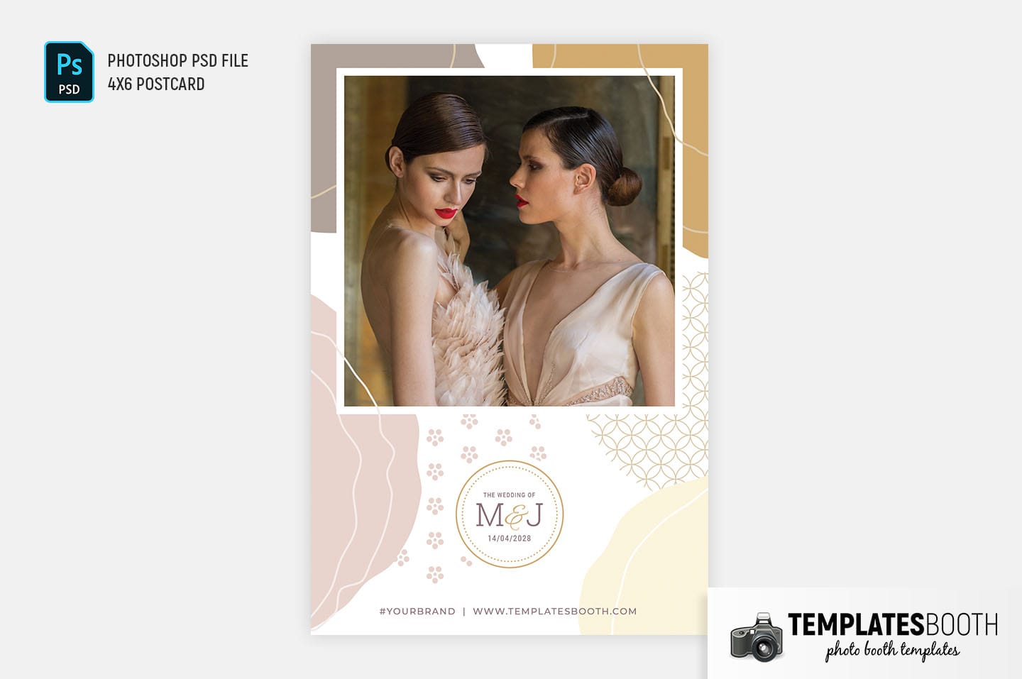 Fashionista Photo Booth Template