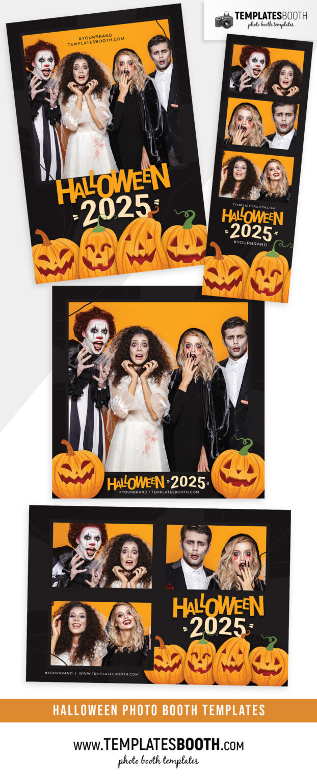Halloween Party Photo Booth Template TemplatesBooth