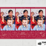 Christmas Photo Booth Template