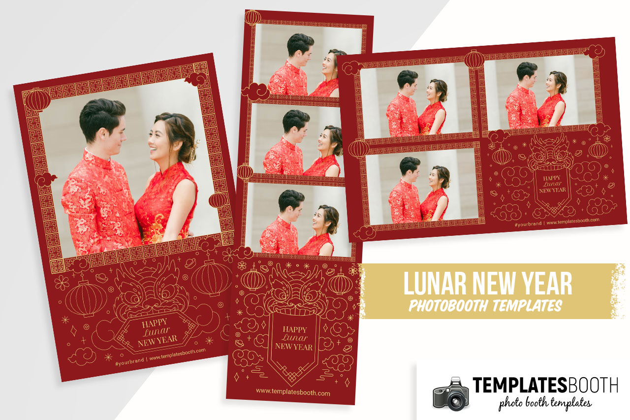 Chinese New Year Photo Booth Template Templatesbooth