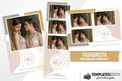 Fashionist Photo Booth Template