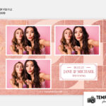 Rose Patterned Photo Booth Template – Preview 4
