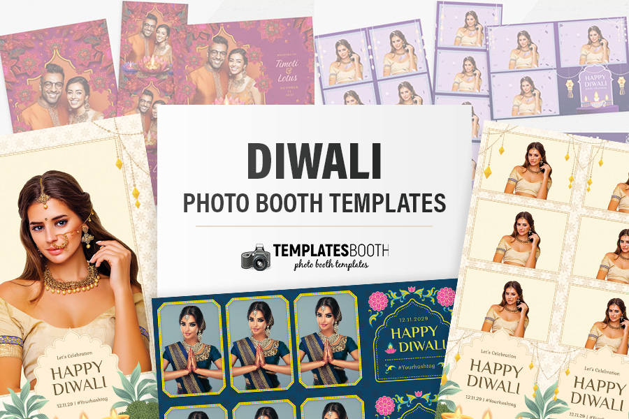 Diwali Photo Booth Templates