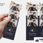 Modèle de remise des diplômes pour photobooth