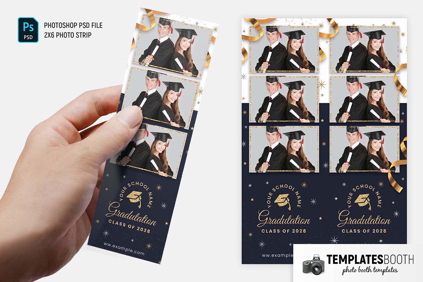 Graduation Party Photo Booth Template TemplatesBooth