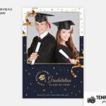 Modèle de remise des diplômes pour photobooth