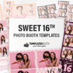 Sweet 16 Photo Booth Templates