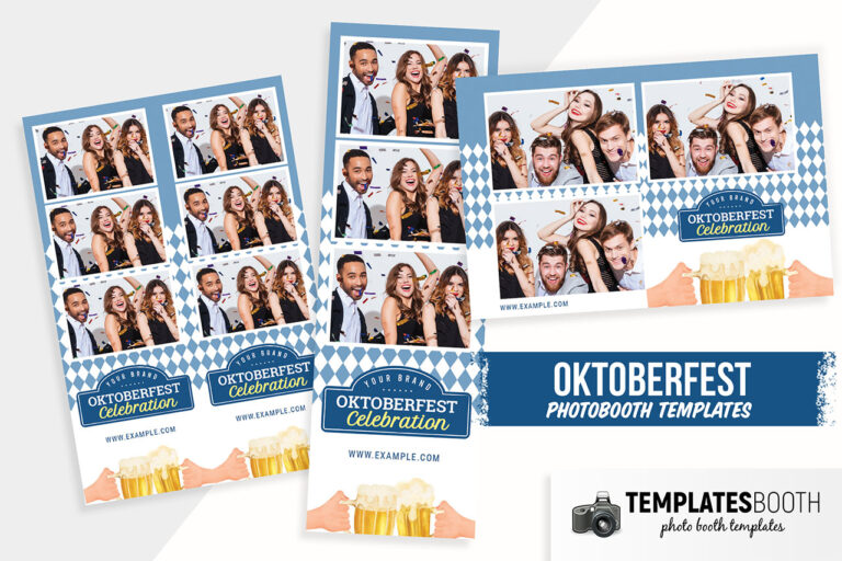 Bavarian Oktoberfest Photo Booth Template (PSd, PNG & DSLR Booth)