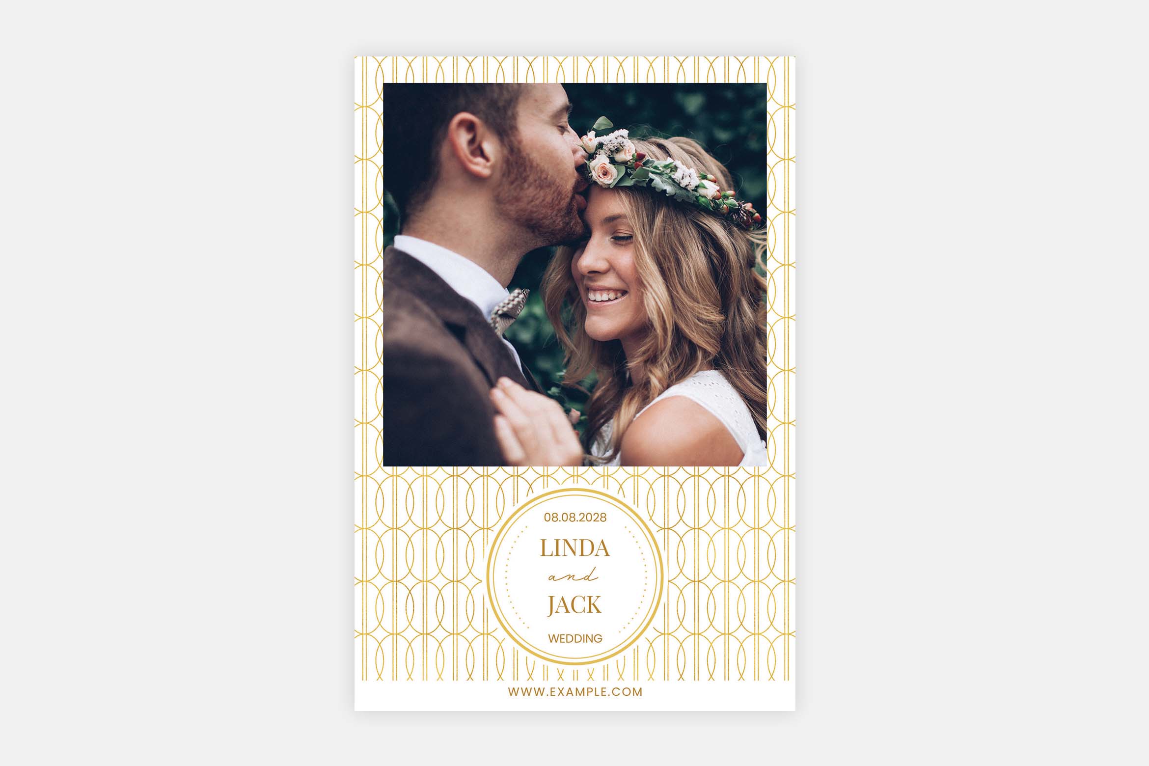 Wedding Photo Booth Template (PSD, PNG, DSLR Booth)