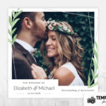 Modèle simple et minimaliste pour photobooth