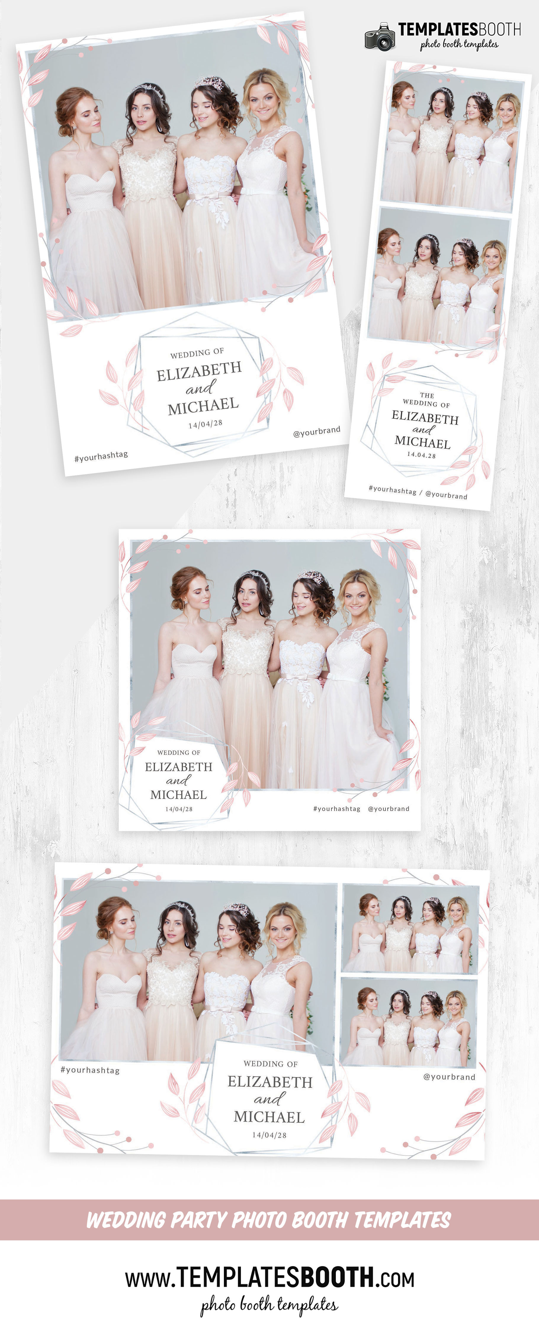 Simple Minimal Photo Booth Template