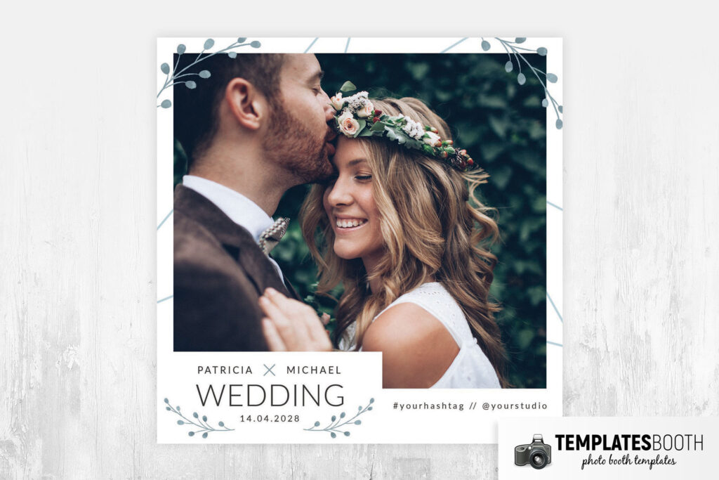 Simple Photo Boot Simple Minimal Photo Booth Template Vol.1 - TemplatesBooth