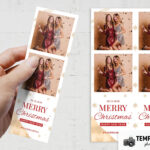 Modèle gratuit de Noël pour photobooth – Aperçu 2