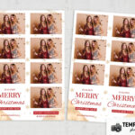 Modèle gratuit de Noël pour photobooth – Aperçu 4