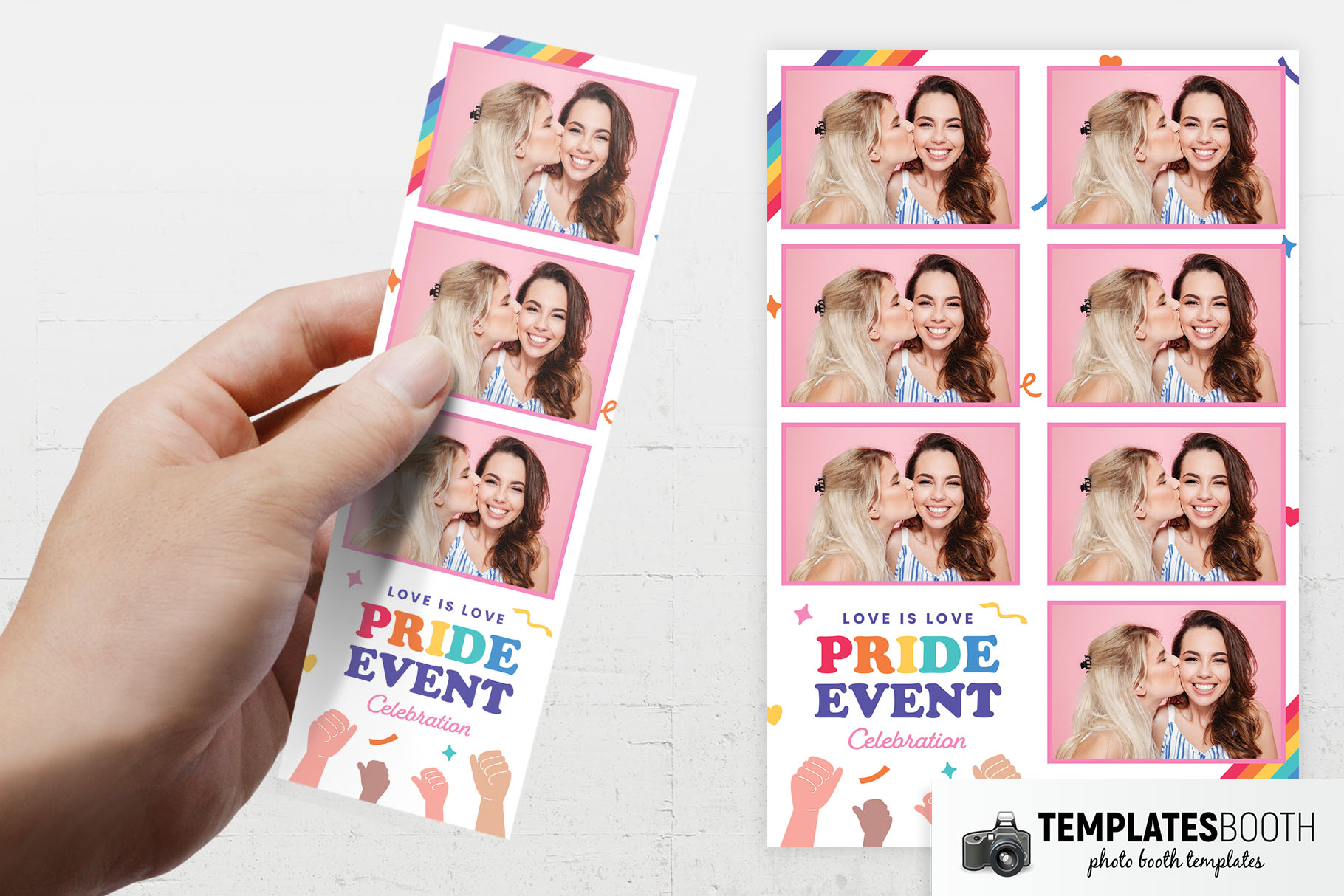 LGBT Photo Booth Template
