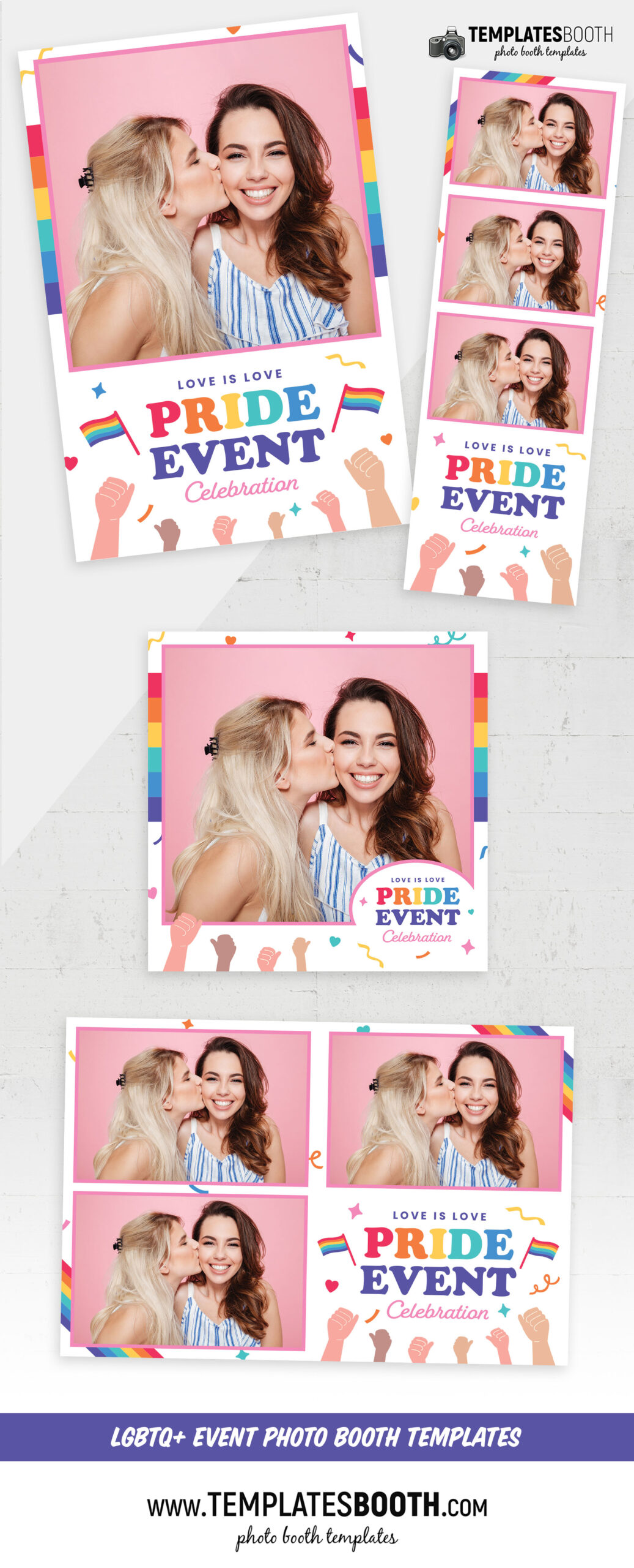 LGBT Photo Booth Template