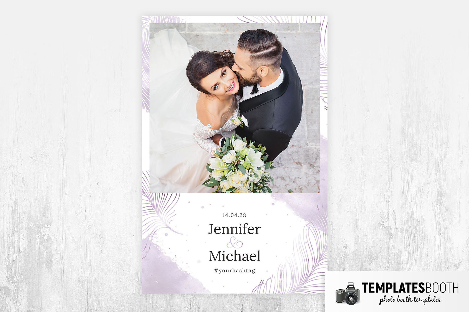 Free Wedding Photo Booth Template