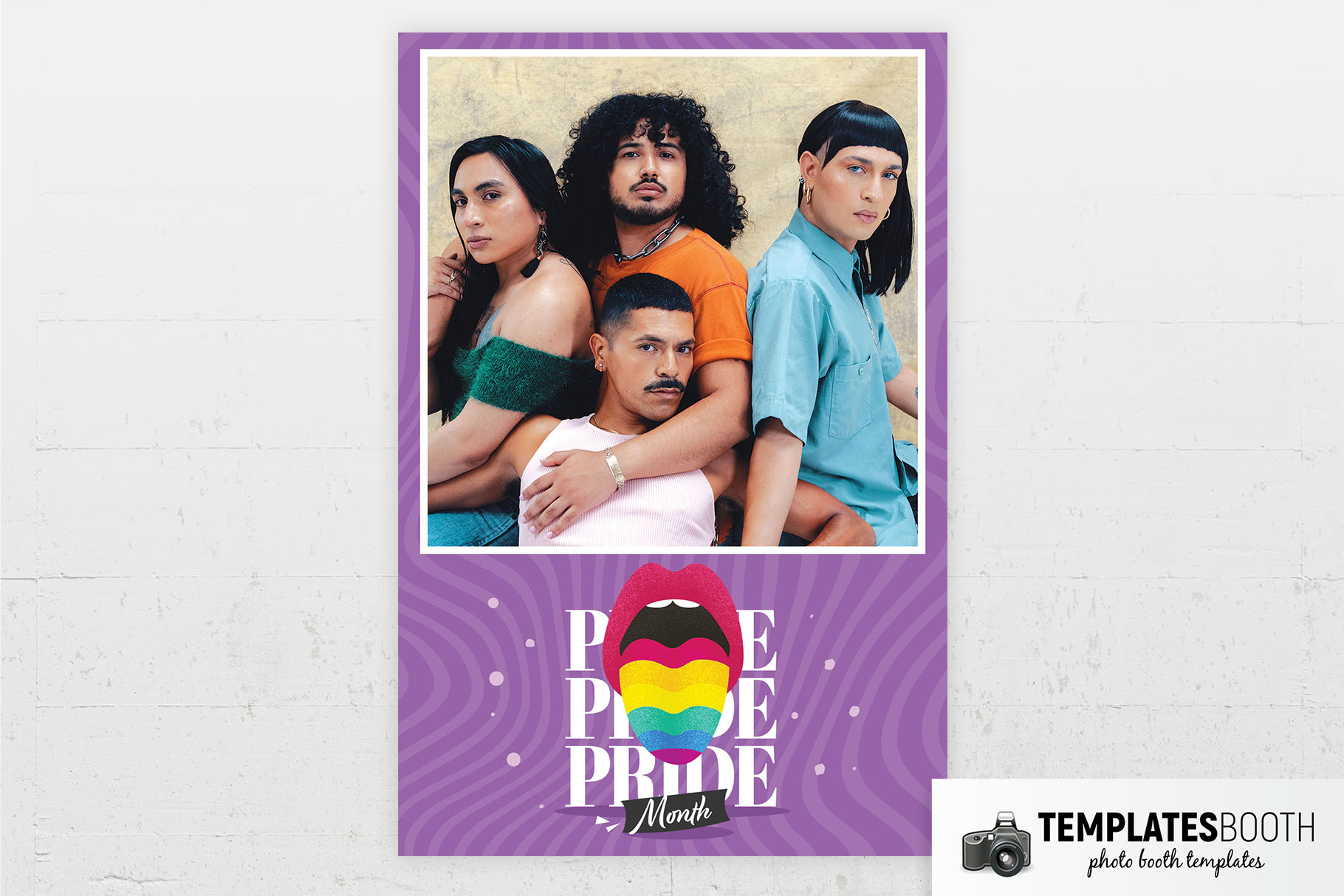 LGBT Pride Photo Booth Template